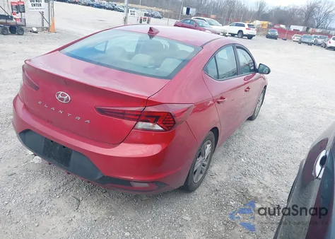 2019 Hyundai Elantra Value Edition from USA, damaged, VIN KMHD84LF2KU831475